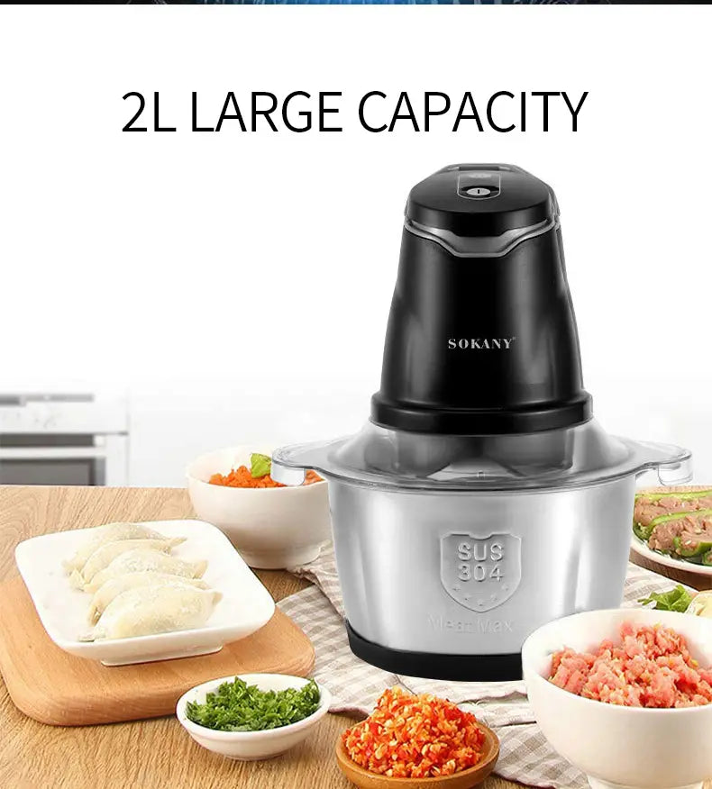 Multifunctional Electric Meat Grinder and Mixer