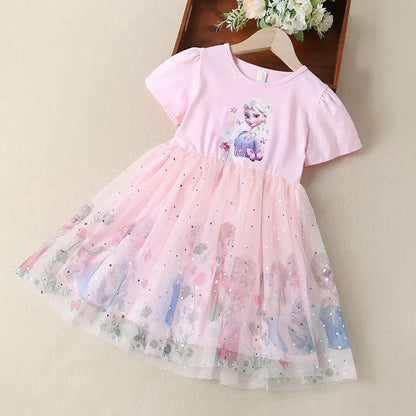 Prinsessenjurk voor Meisjes – Zomer, Mesh & Magie