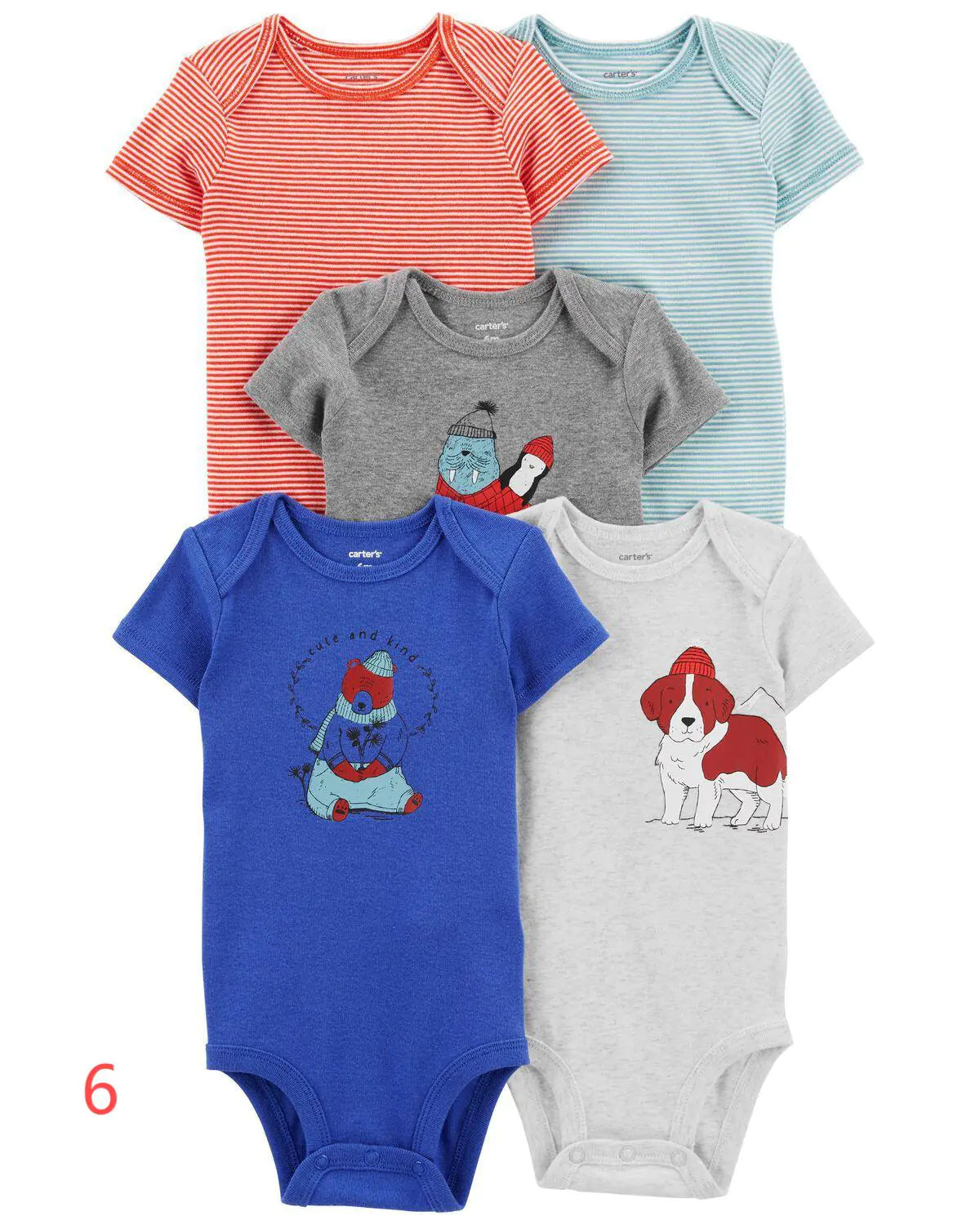 2020 Summer Baby Cotton Short Sleeve Rompers Set