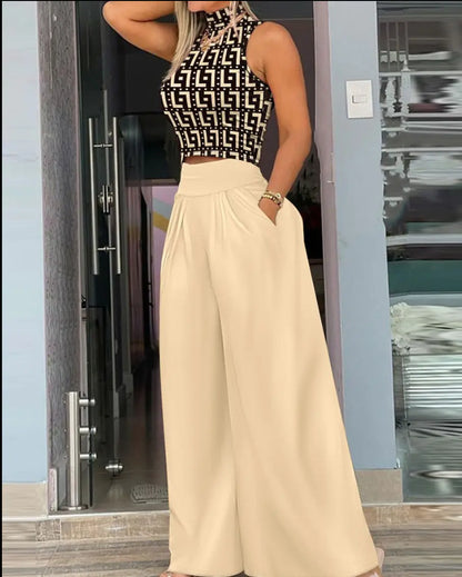 2023 Autumn Fashion Women's Two-Piece Outfit Set