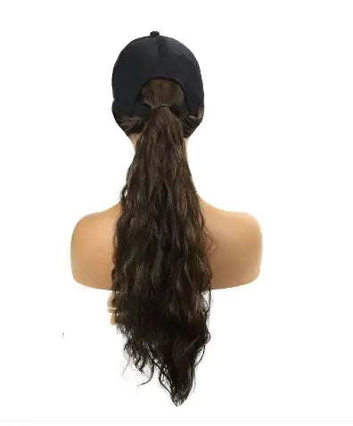 Perücke mit Hut – Corn Perm Style