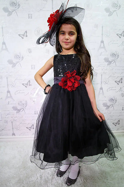 Fluffy Princess Dress Skirt for Girls in Net Yarn  sizes (from 100cm to 160cm),
