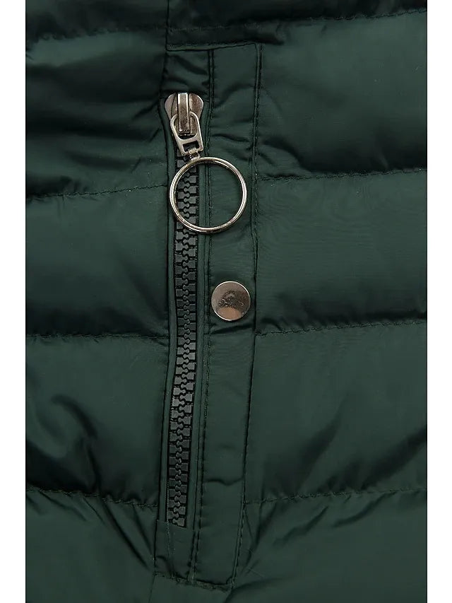 Dames Katoenen Jas met Capuchon – Elegant & Comfortabel