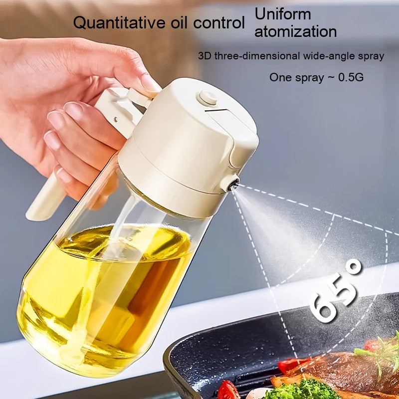 2-in-1 Olie- en Azijnverstuiver – Slim, Stijlvol & Praktis