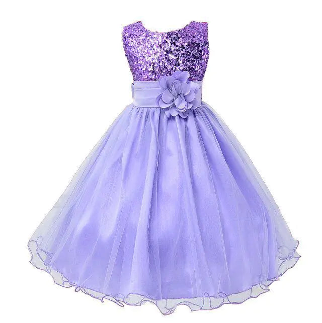 Fluffy Princess Dress Skirt for Girls in Net Yarn  sizes (from 100cm to 160cm),