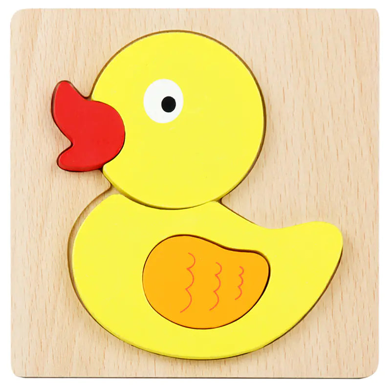 3D Wooden Puzzle Educational Toy for Kids (Wholesale) - FkriTigrinya