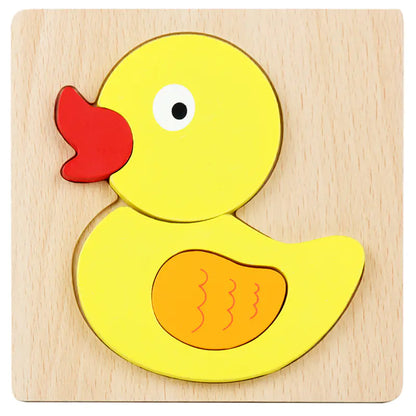 3D Wooden Puzzle Educational Toy for Kids (Wholesale) - FkriTigrinya