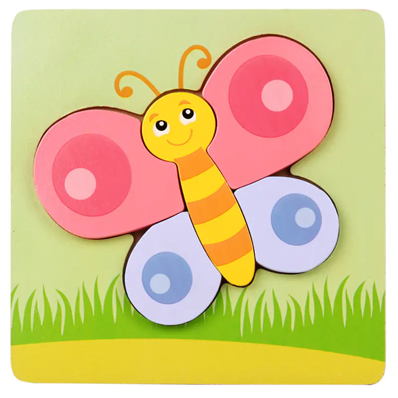3D Wooden Puzzle Educational Toy for Kids (Wholesale) - FkriTigrinya