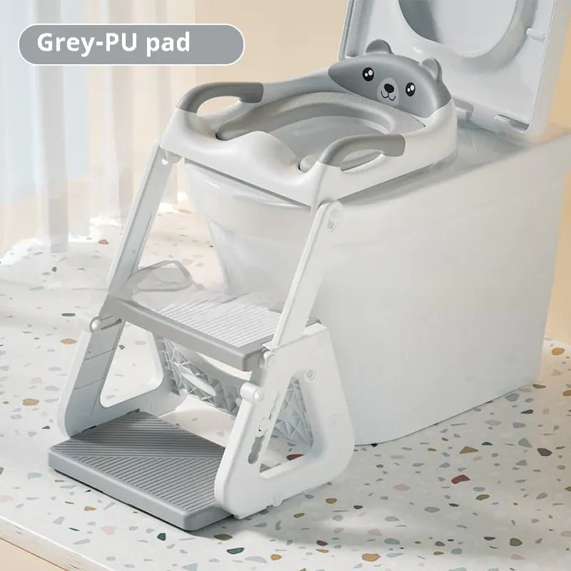 Baby Toilet Ladder Potty with Steps
