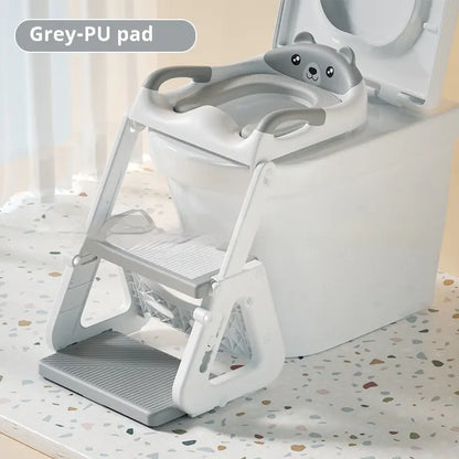 Baby Toilet Ladder Potty with Steps