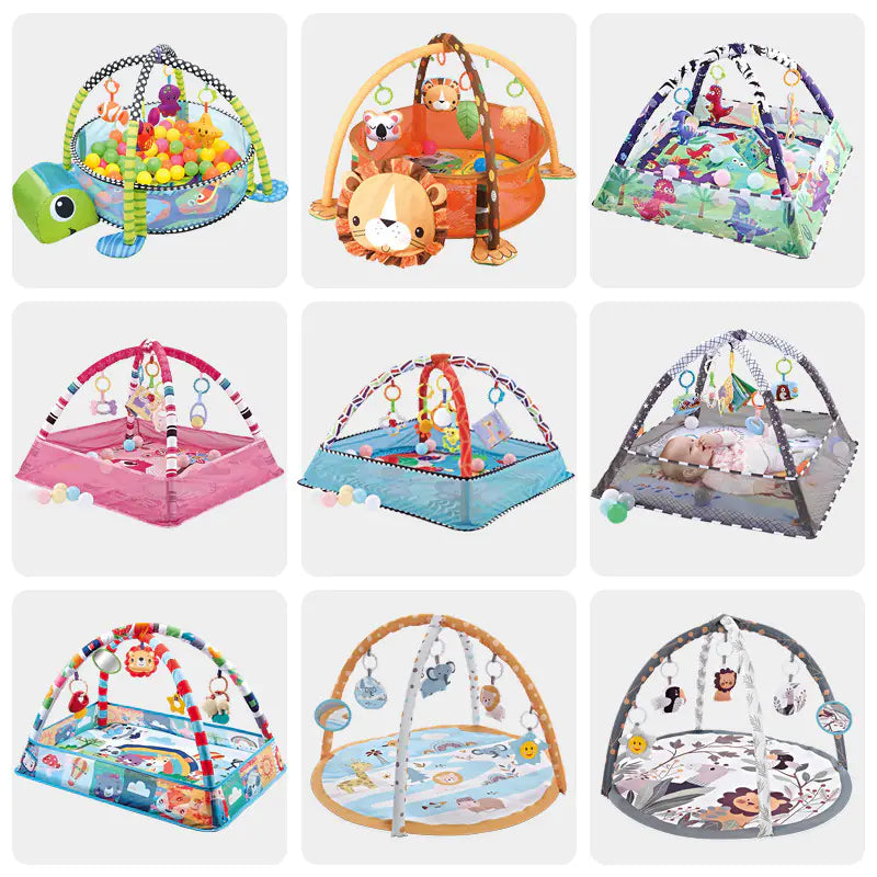 Baby Play Gym with Ocean Balls and Activity Fence - FkriTigrinya