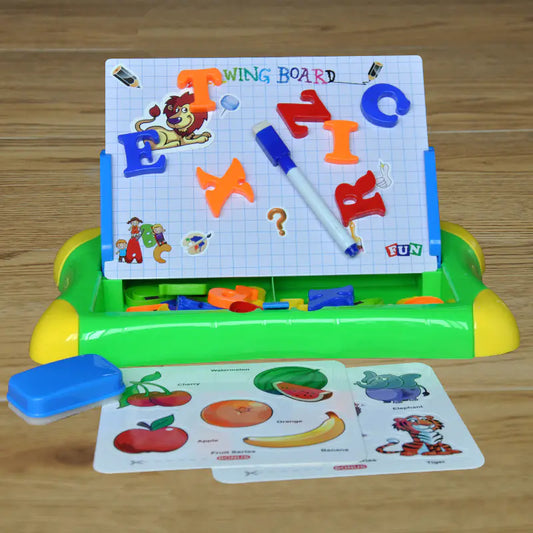 Magnetic Alphabet Drawing Board for Preschool Kids - FkriTigrinya