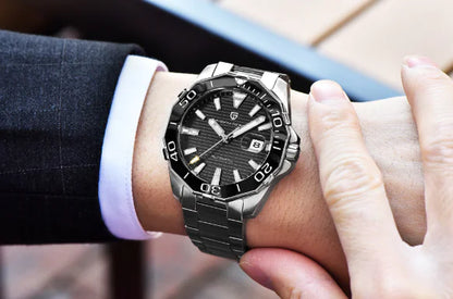 PAGANI DESIGN Wasserdichte mechanische Herrenuhr