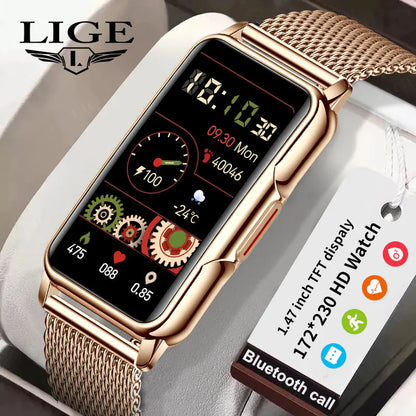LIGE Smart Sports Watch with Multi-Function Features for men and women