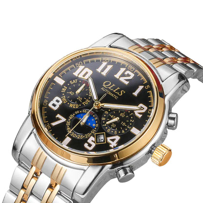 Waterproof Steel Band Business Casual Men's Watch